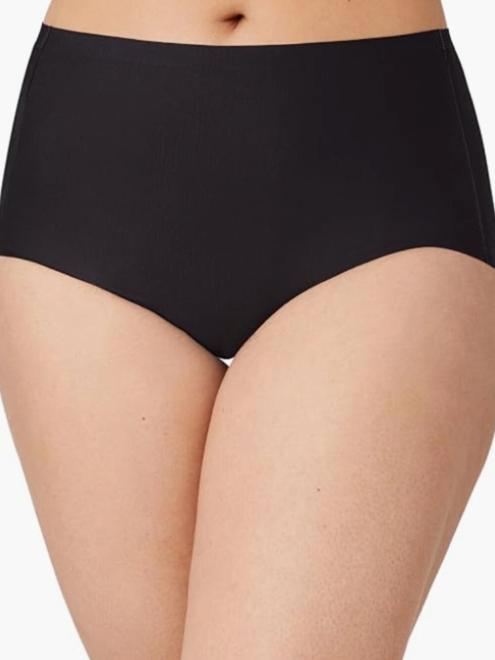 Wacoal Women's Body Base Brief Panty Black Size 2X 7339